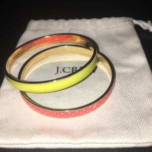 2 Crewcuts Enamel Bracelets
